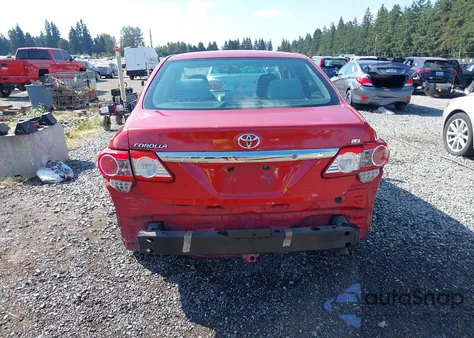 2013 Toyota Corolla Le из США, поврежденный, VIN 5YFBU4EE6DP206220